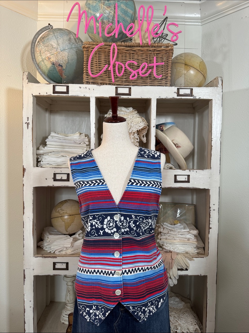 Vintage FStop Western Look Vest